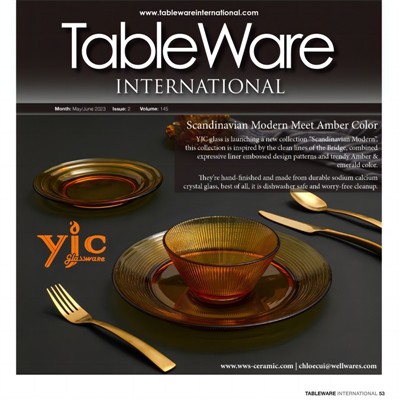 Wellwares Group Novos produtos de louças da marca YJC Glass apresentados na 《...