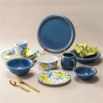 Conjunto de louça de limão 16pcs